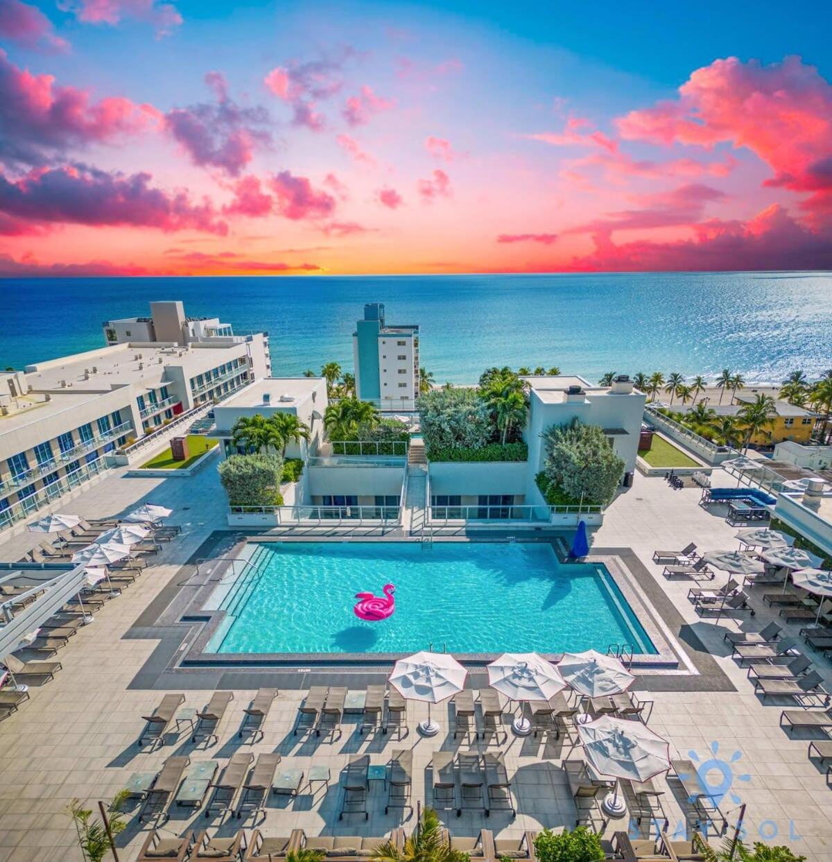 Hollywood Beach Broad - Walk - Amazing Pool - Hot Tub 外观 照片