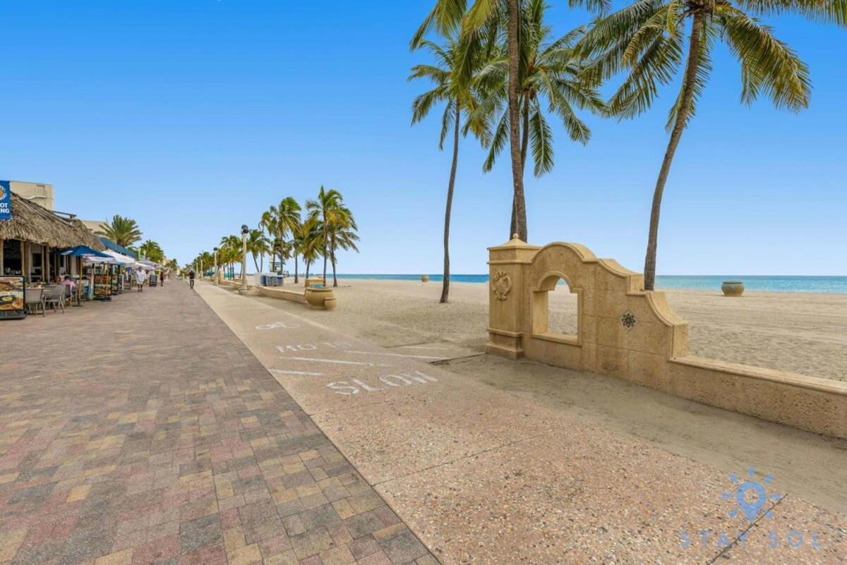 Hollywood Beach Broad - Walk - Amazing Pool - Hot Tub 外观 照片