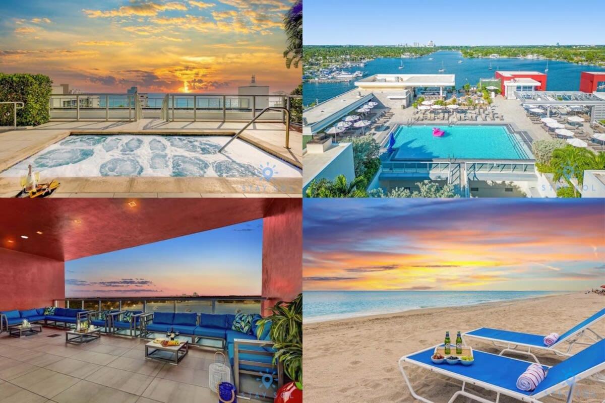 Hollywood Beach Broad - Walk - Amazing Pool - Hot Tub 外观 照片